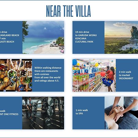 Dreamland Guest Bali Villa Унгасан Экстерьер фото